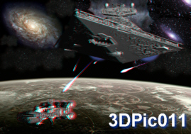 First catch of the day - A Sci Fi Legend in 3D Anaglyph